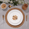 Set de farfurii din porțelan alb Vase din ceramică