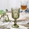 Pahare de bar Restaurant acasă Set cadou 7,5 oz Pahare colorate alb verde pentru vin
