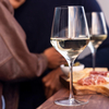 Pahare de băut pentru ospitalitate fără plumb de 16 uncii Pahar de vin cu bol unghiular