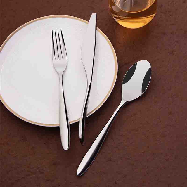 Set de tacâmuri din oțel inoxidabil Hotel Silverware 304