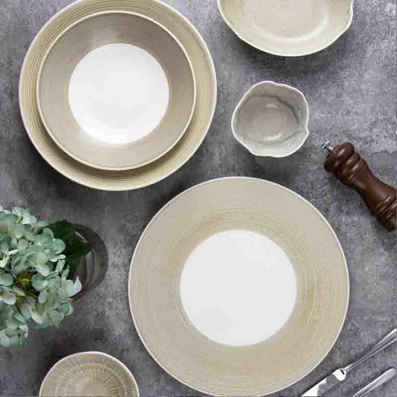 Producator cu ridicata de farfurii de restaurant din portelan