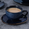 Farfurie din ceramică Porțelan Ustensile de bucătărie din ceramică Deep Blue Western Vase de serviciu Matt Veselă Set bol de orez