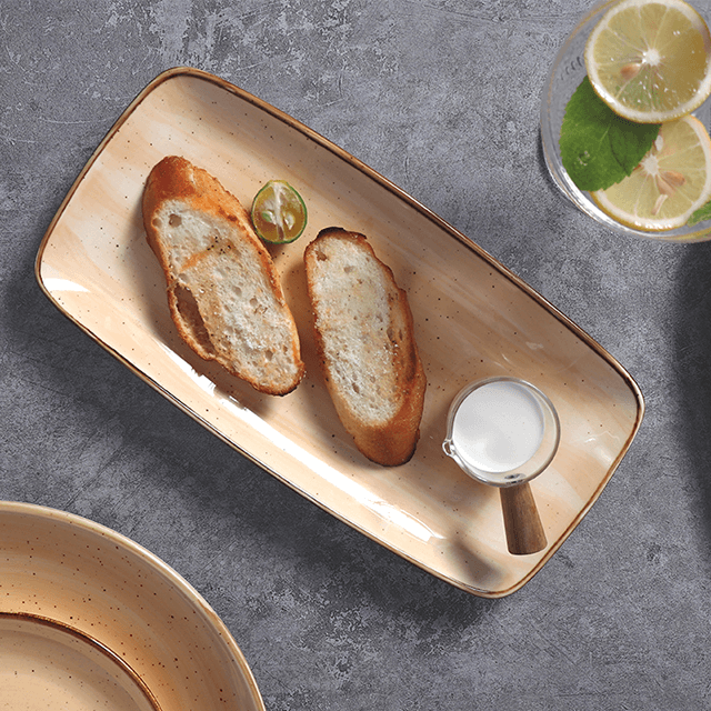 Ustensile pentru casă Restaurant Vase Farfurie Mic dejun Farfurie Mare Modernă Italiană Ceramică Curcan