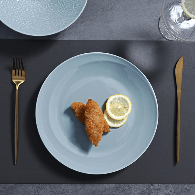 Seturi de farfurii nordice Set de cină de lux Set de veselă din ceramică Farfurii Set de bol și farfurii din ceramică