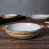 Bol cu ​​mâner din ceramică bol de servire pentru supă, la cuptor