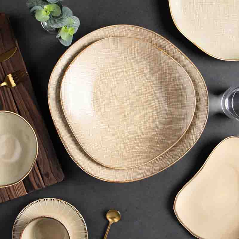 Producator de tacamuri din ceramica Farfurie de hotel Veselă din porțelan