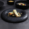 Veselă Neagră Mat Restaurant Japonez Farfurii Antree Seturi Farfuri Negre Veselă