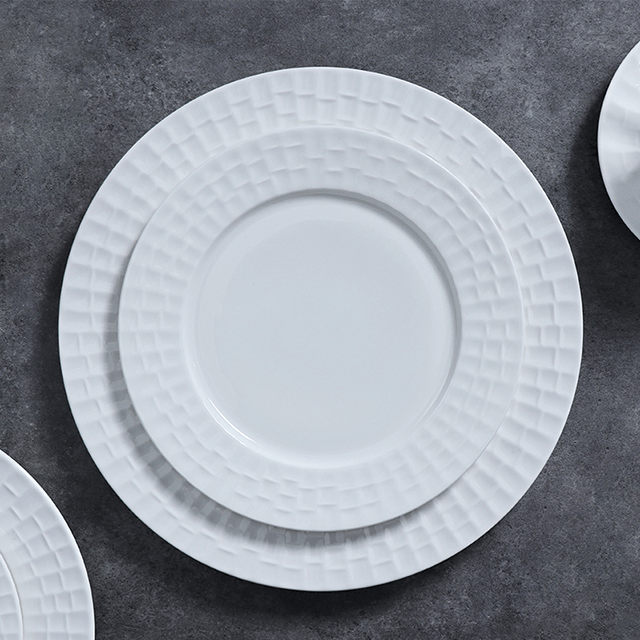 Hotel Ware Farfuri Set Vase de cina Set alb cina Set de tacamuri Bone China