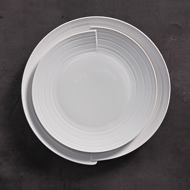 Bucătărie Hotel Veselă White Wave Set și farfurii