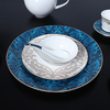 Kazahstan Hotel Dinnerware farfurii de lux Bone China