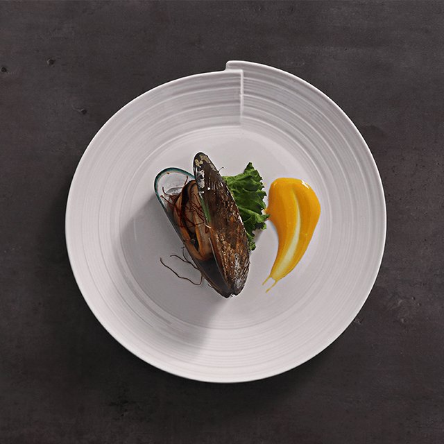 Bucătărie Hotel Veselă White Wave Set și farfurii