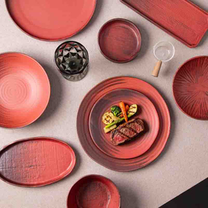 Producator de tacamuri ceramice Comert cu ridicata farfurii pentru restaurante